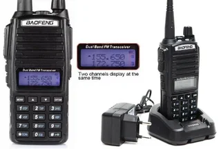 BAOFENG UV-82 Upgrade Walkie Talkie VHF UHF Dual Band Two Way Radio Transceivers. Brand New Products