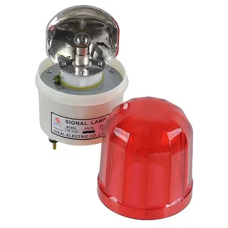 NEW STOCK Red 12V Emergency Warning Signal Rotary Siren Alarm Lamp 12V 10W. Brand New Products.