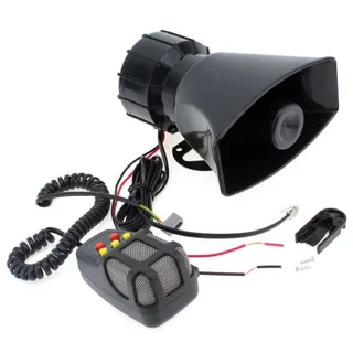 New Stock 12V 100W Car Vehicle Alarm Siren Horn with Loudspeaker Microphone. Brand New Products.