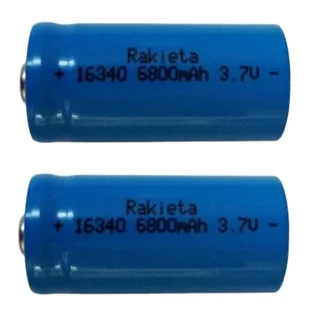 Set Of 2 Rechargeable 16340 CR123A 3.7V Lithium-ion Batteries/Cells. Brand New. Collections Allowed.