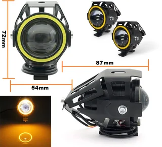 LED Angel Eye Spotlights, Devil Eye Universal Auxiliary Halo Ring Spotlights. Brand New Products.