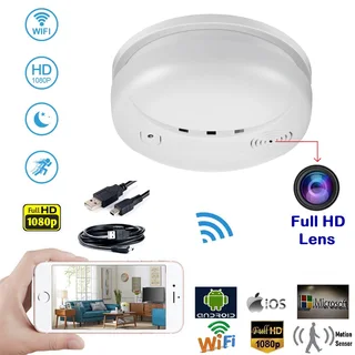 Latest Wireless Smoke Detector HD Spy Camera with WiFi, Motion Detector And More. Brand New Products