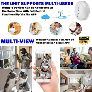 Latest Wireless Smoke Detector HD Spy Camera with WiFi, Motion Detector And More. Brand New Products