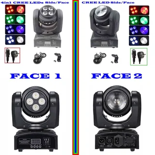 Professional DMX512 14/20CH Double Faced RGBW 4in1 Stage Disco Night Club DJ Party Special Occasions