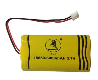 Rechargeable 18650 Battery Twin Pack 3.7V 2-Cells Pack In Parallel Connection. Brand New Products.