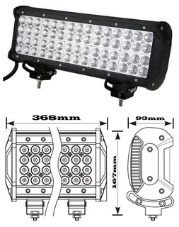 180W New Generation CREE LED Quad Panel Optical Lens Light Bar, Work Light Bar DC10~30V. Brand NEW.