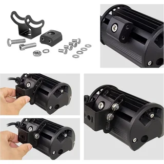 180W New Generation CREE LED Quad Panel Optical Lens Light Bar, Work Light Bar DC10~30V. Brand NEW.