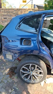 Bmw x3 g01 2022 2.0d right rear quarter section forsale