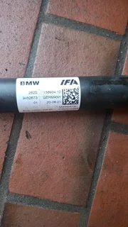 Bmw x3 g01 2022 2.0d XDRIVE prop shaft low kms