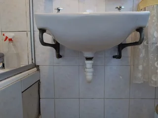 Bath, basin and toilet