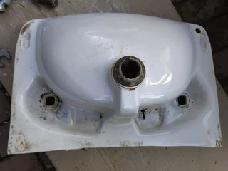 Bath, basin and toilet