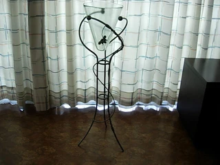 Oak Unit with Swivel Top for TV Stand