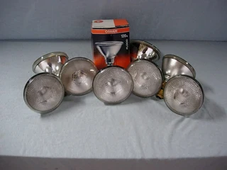 Household 12 volt down lights and transformers.