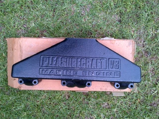 Chev V8 Marine Exhaust Manifold