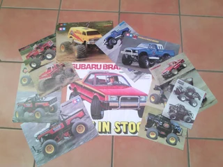 Tamiya Collectors Vintage Truck Posters