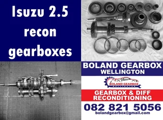 Isuzu recon 2.5 gearboxes from R4950