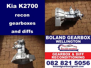 Kia K2700 recon gearboxes and diffs from R4950