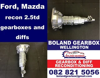Ford, Mazda recon 2.5 td gearboxes and diffs from R6950