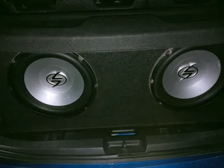 Lightning audio 12" subs made by Rockford fostgate