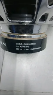 Lightning audio 12&#34; subs made by Rockford fostgate