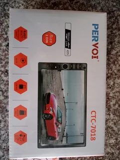 Double din radio+reverse camera