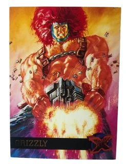 1995 Fleer Ultra X-Men Grizzly #22