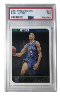 2014 Panini Hoops Zach LaVine #272 PSA 7 Rookie Card