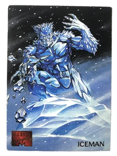 1995 Fleer Marvel Masterpieces #47 Iceman