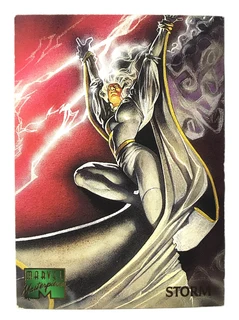 1995 Marvel Masterpieces Trading Card #94 Storm