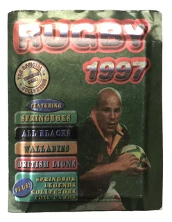 1997 Panini Rugby Cards Pack Sealed
