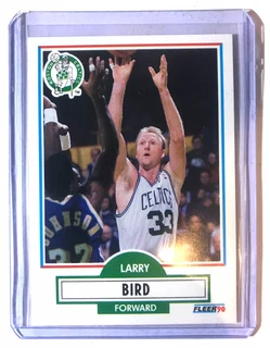 1990-91 Fleer #8 Larry Bird