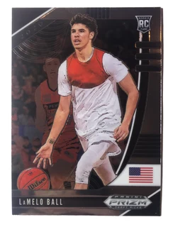 2020 Panini Prizm Draft Picks Lamelo Ball Rookie #43