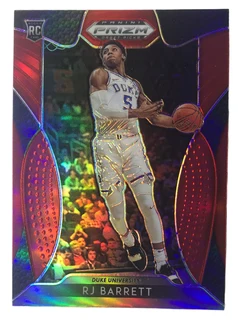 2019-20 Panini Prizm Draft Picks Red RJ Barrett #3 Rookie RC