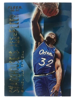 1996-97 Fleer Jerry Stackhouse's All-Fleer Insert Shaquille O'neal #9