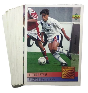 1993 Upper Deck World Cup Soccer Card Lot (x25 Cards)