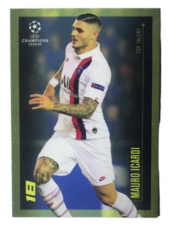 2020 Topps Designed By Lionel Messi Champions League Mauro Icardi card #18