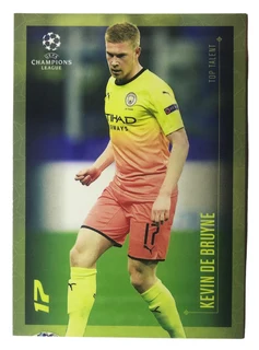 2020 Topps Designed By Lionel Messi Champions League Kevin De Bruyne #17