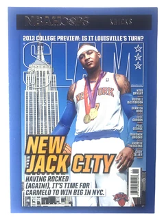 2020-21 NBA Hoops Winter Carmelo Anthony #3 SLAM New York Knicks