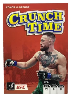 2022 Panini Donruss UFC Conor McGregor Insert Crunch Time Rare