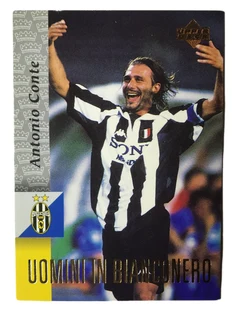 1998 Upper Deck Juventus FC Uomini In Bianconero Antonio Conte #54