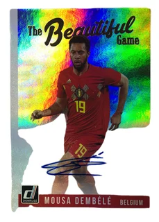 2018-19 Panini Donruss The Beautiful Game Auto Mousa Dembele #BG-MDE Auto