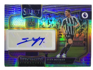2022-23 Panini Select Sven Botman Auto Pitchside Signatures #PS-SBO
