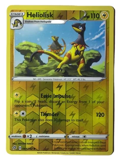 2020 Pokemon TCG - Reverse Holo Heliolisk 64/192 - Rebel Clash