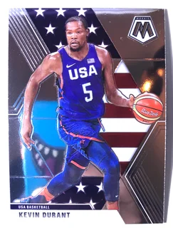 2019-2020 Panini Mosaic Kevin Durant USA Insert #251