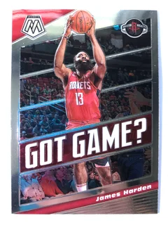 2019-20 Panini Mosaic James Harden Got Game? NBA Basketball Card #23