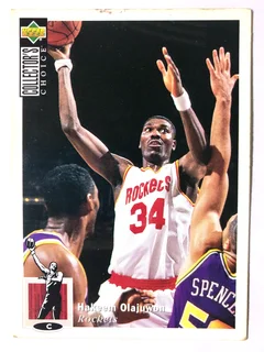1994 Upper Deck NBA Basketball Card Hakeem Olajuwon #34