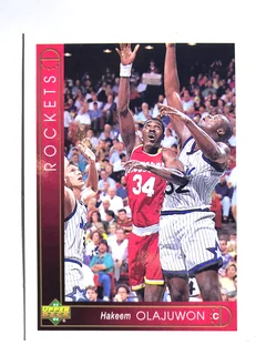 1993-94 Upper Deck Hakeem Olajuwon Base #287 NBA Basketball Card