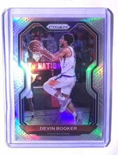 2020-21 Panini Prizm Devin Booker Silver Prizm Suns #214