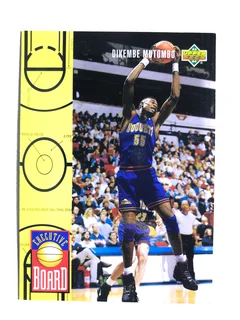 1993-94 Upper Deck Dikembe Mutombo Executive Board #431 NBA Basketball Card