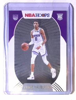 2020-21 Panini NBA Hoops #238 Tyrese Haliburton Rookie Card